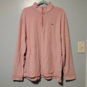 Vineyard Vines Pullover 1/4 Zip Sweatshirt Sweater Golf Beach